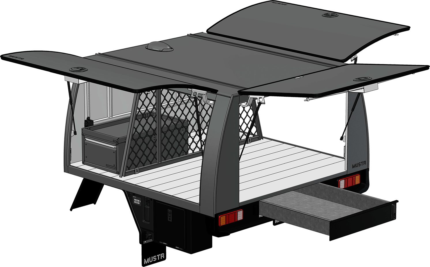 04 Divider Fitout, View 2