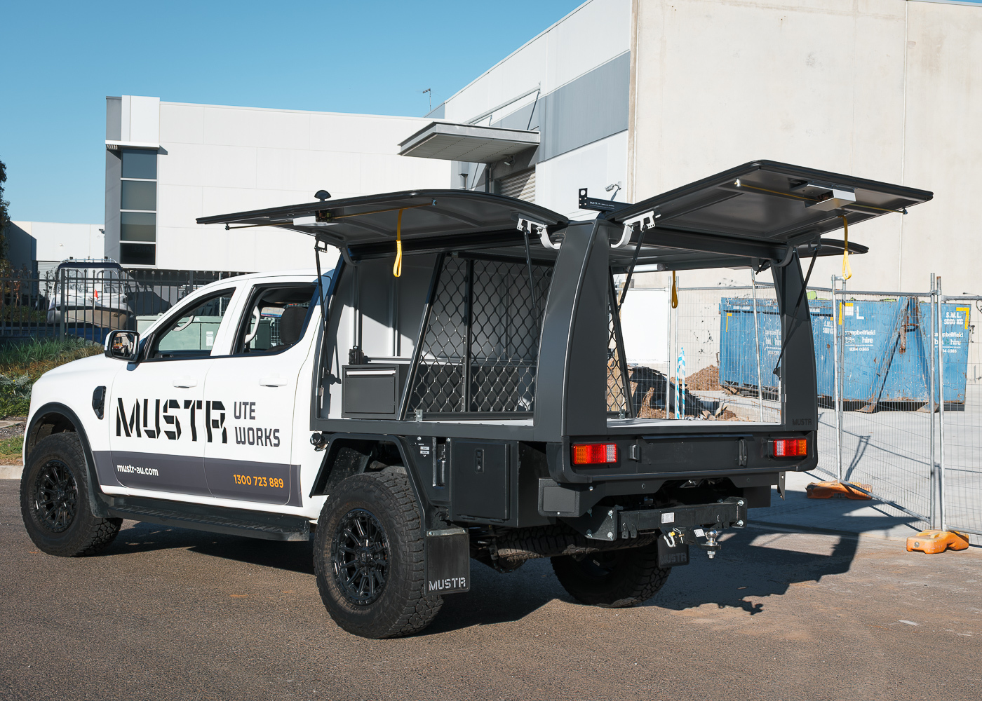 MUSTR Divider Canopy Fitout